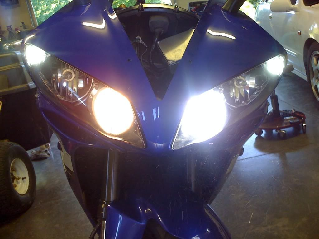 DDM Tuning HID Kit Review/Install (55w) Yamaha R1 Forum YZFR1 Forums